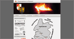 Desktop Screenshot of ff-poendorf.at